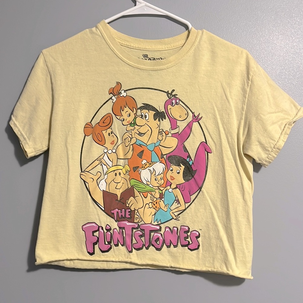 flint stones crop top